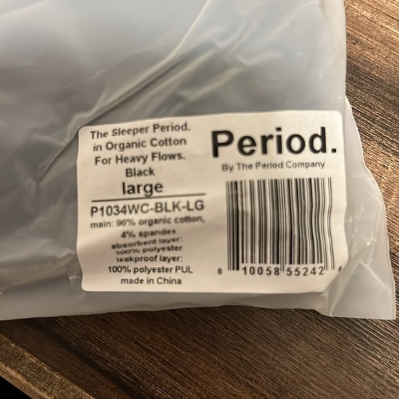 Period.Co Underwear - The Sleeper Period in Organic Cotton - Picture 6 of 6